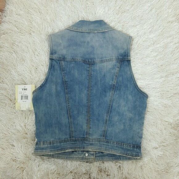 Women's Denim Vest Size Medium - Picture 5 of 5